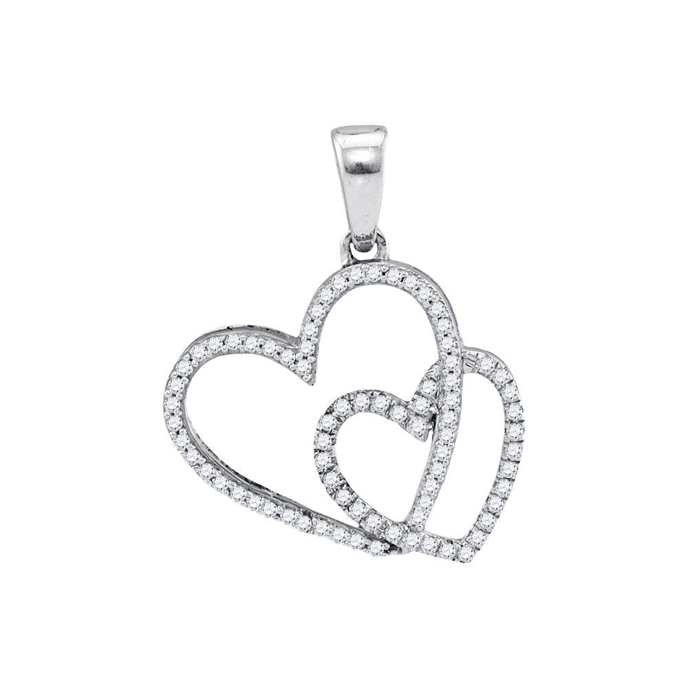 1-5CTW-Diamond HEART PENDANT