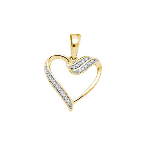 1-20CTW-Diamond HEART PENDANT