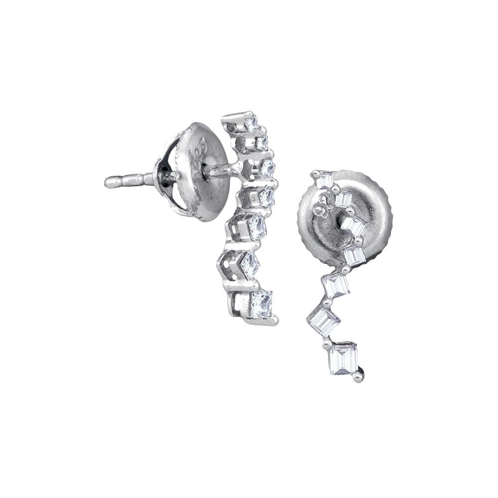 1-4CTW-Diamond FASHION EARRING