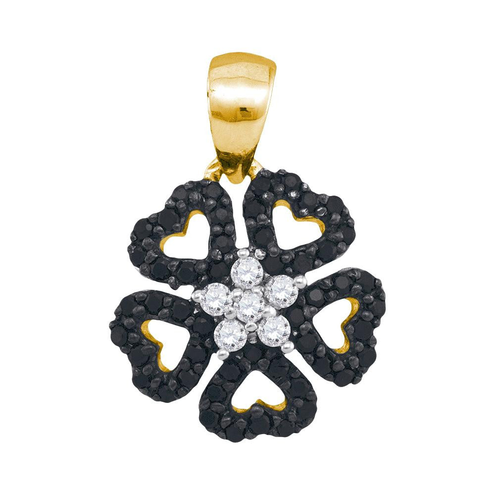 1-3CTW-Diamond FASHION BLACK PENDANT