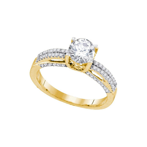 1 1-5CTW-Diamond 7-8CT-CRD BRIDAL RING