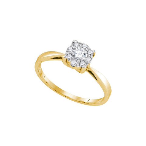 1-4CTW-Diamond BRIDAL RING