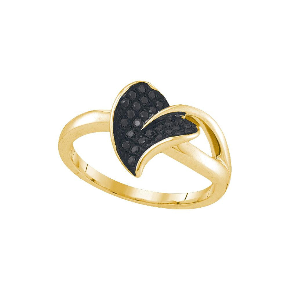 1-6CTW-Diamond FASHION BLACK RING