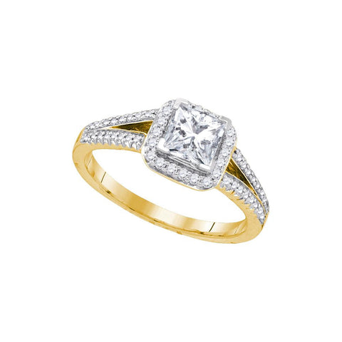 7-8CTW-Diamond 5-8CT-CPR BRIDAL RING