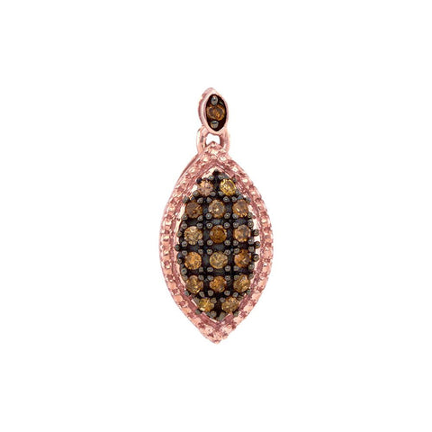 1-5CTW-Diamond FASHION BROWN PENDANT