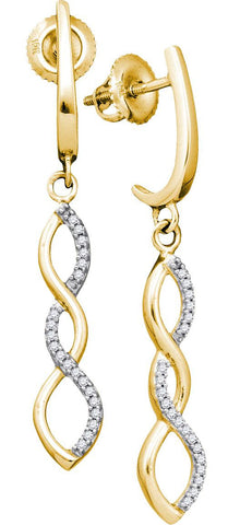 1-8CTW-Diamond FASHION EARRING