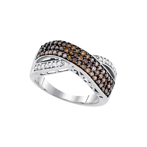 3-4CTW-Diamond FASHION BROWN RING