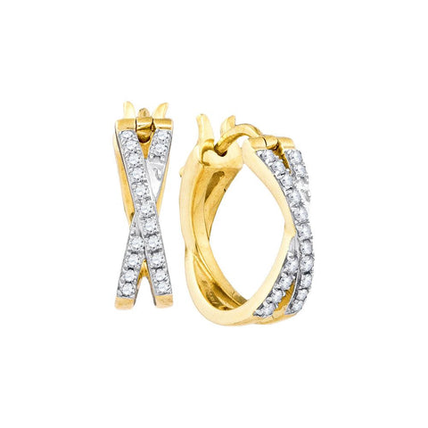 3-8CTW-Diamond FASHION HOOPS