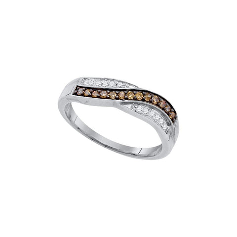 1-4CTW-Diamond MICRO-PAVE BROWN RING