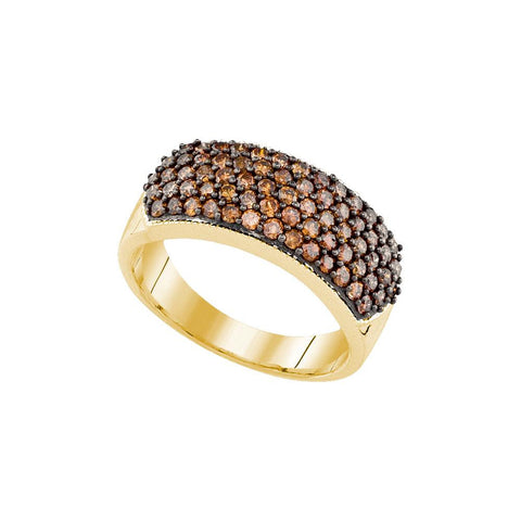 1 CTW-Diamond FASHION BROWN RING