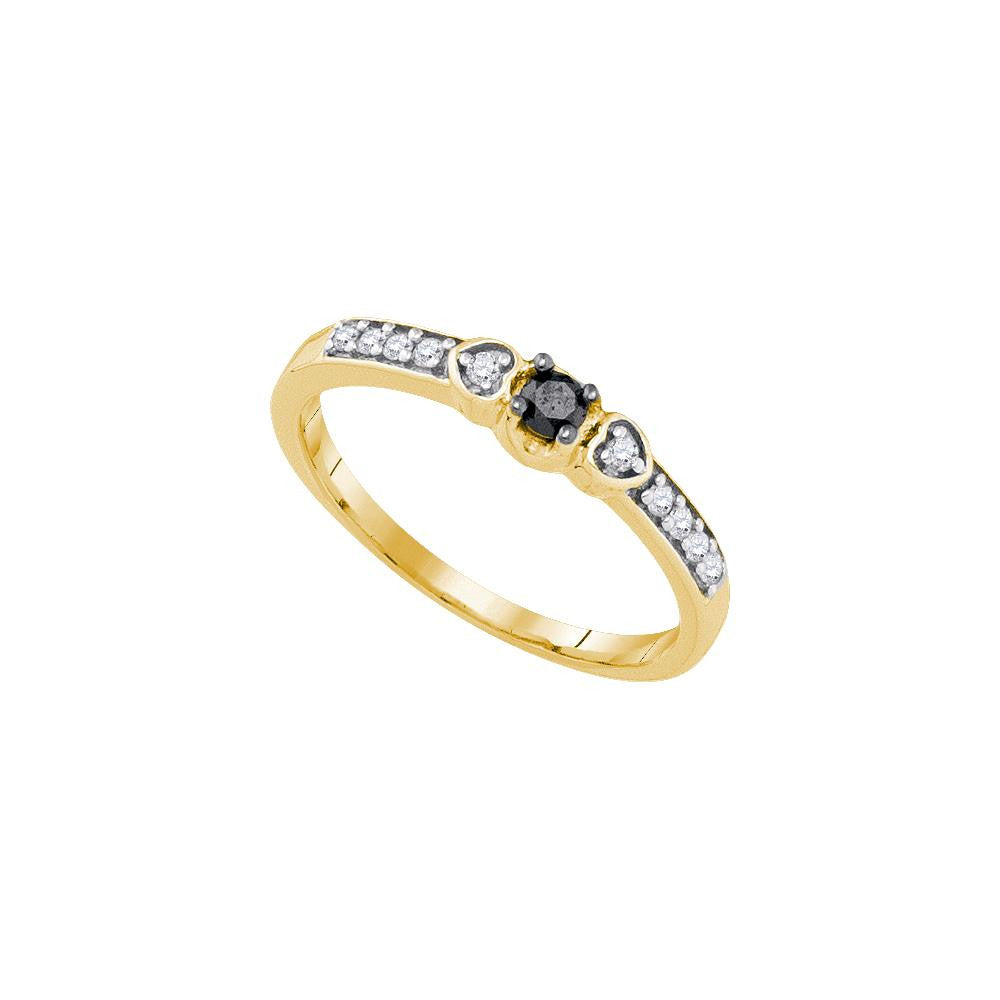 1-5CTW-Diamond FASHION BLACK RING