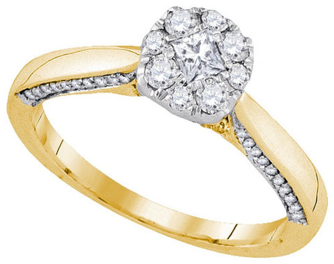 1-2CTW-Diamond MONACO RING