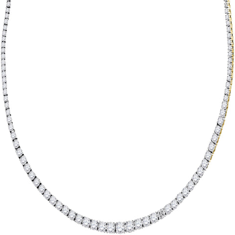 9.02CTW-Diamond FASHION NECKLACE