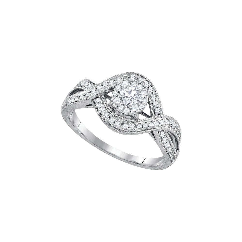 1-2CTW-Diamond FASHION BRIDAL RING