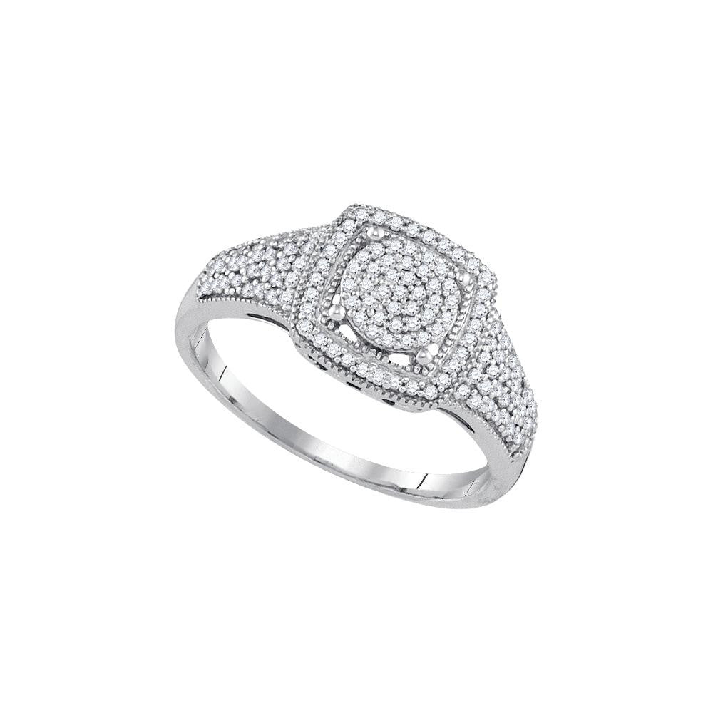 1-3CTW-Diamond MIRO-PAVE RING