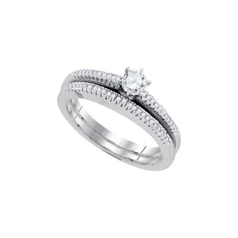 1-3CT-Diamond 1-5CT-CRD BRIDAL SET