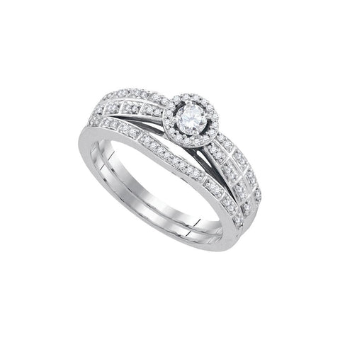 1-3CT-Diamond 1-6CT-CRD BRIDAL SET