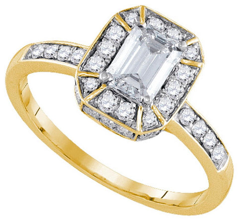 1 CTW-Diamond 1-2CT-CEME BRIDAL RING