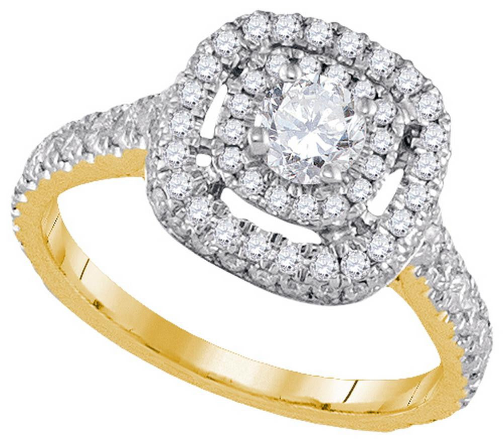 1 1-5CTW-Diamond 1-3CT-CRD BRIDAL RING