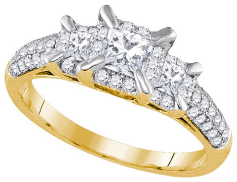 1 CTW-Diamond 3-8CT-CPR BRIDAL RING