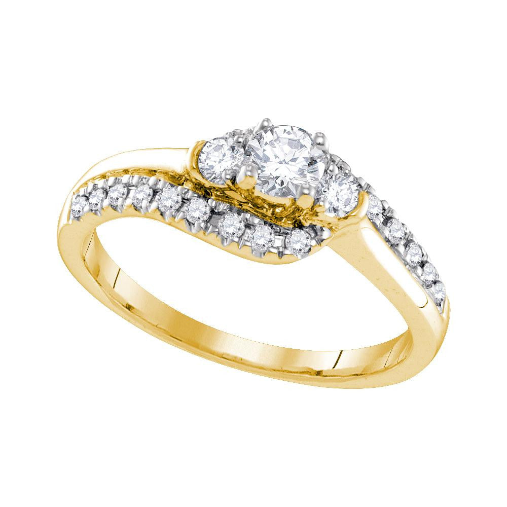 1-2CTW-Diamond 1-5CT-CRD BRIDAL RING