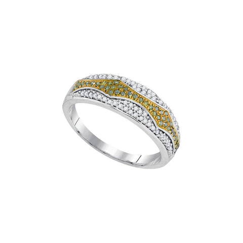 1-3CTW-Diamond MICRO-PAVE GREEN RING