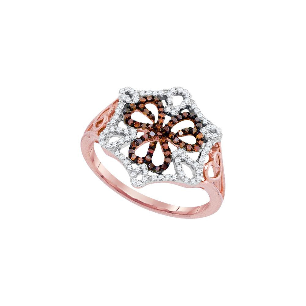 1-3CTW-Diamond MICRO-PAVE RED RING