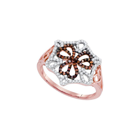 1-3CTW-Diamond MICRO-PAVE RED RING