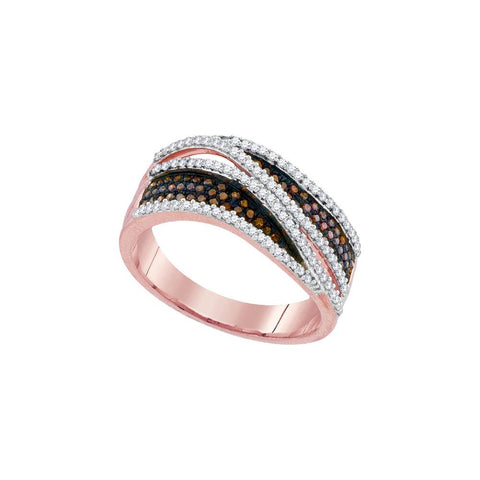 1-2CTW-Diamond MICRO-PAVE RED RING