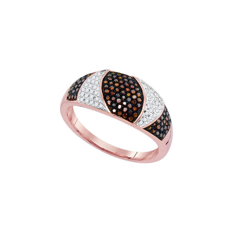 1-3CTW-Diamond MICRO-PAVE RED RING