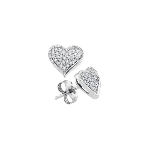 1-5CTW-Diamond HEART EARRING