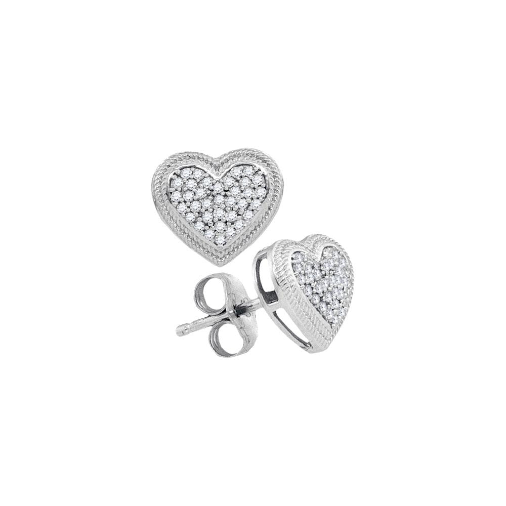 1-5CTW-Diamond MICRO-PAVE EARRING