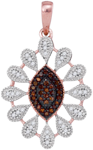 1-5CTW-Diamond FASHION RED PENDANT