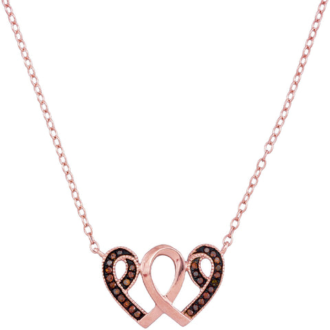 1-10CTW-Diamond HEART NECKLACE