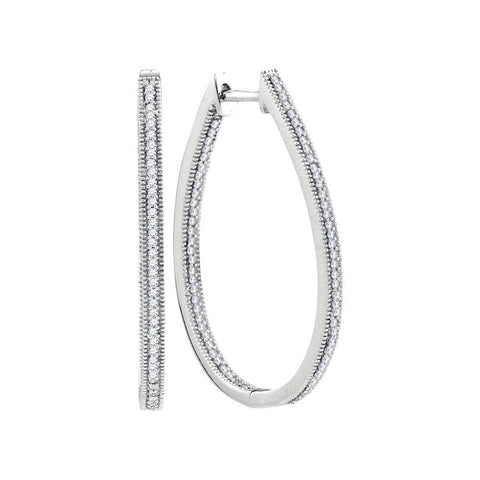 1-2CTW-Diamond FASHION HOOPS