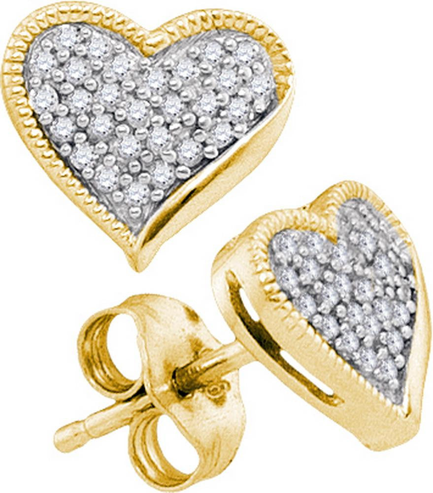 1-5CTW-Diamond HEART EARRING