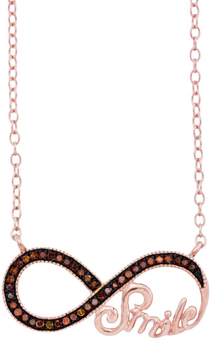 1-10CTW-Diamond FASHION RED NECKLACE