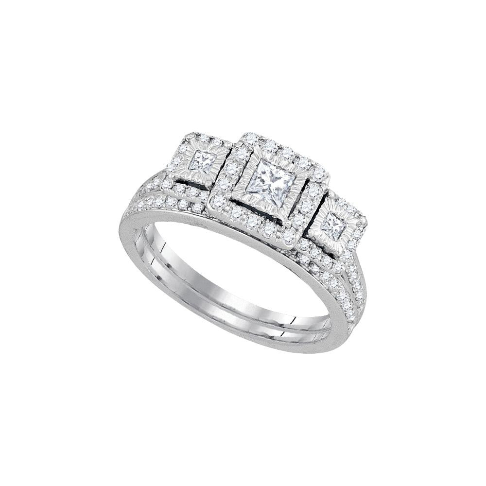 3-4CTW-Diamond 1-5CT-CPR BRIDAL SET