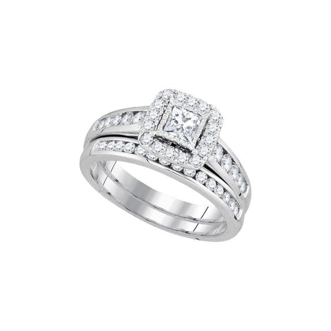 1 CTW-Diamond 1-4CT-CPR BRIDAL SET