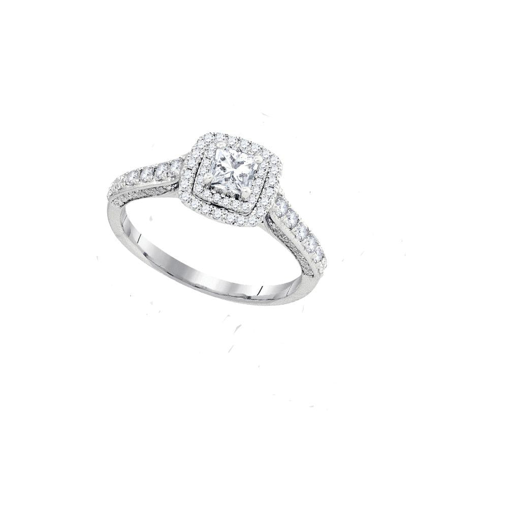 1 CTW-Diamond 1-3CT-CPR BRIDAL RING CERTIFIE