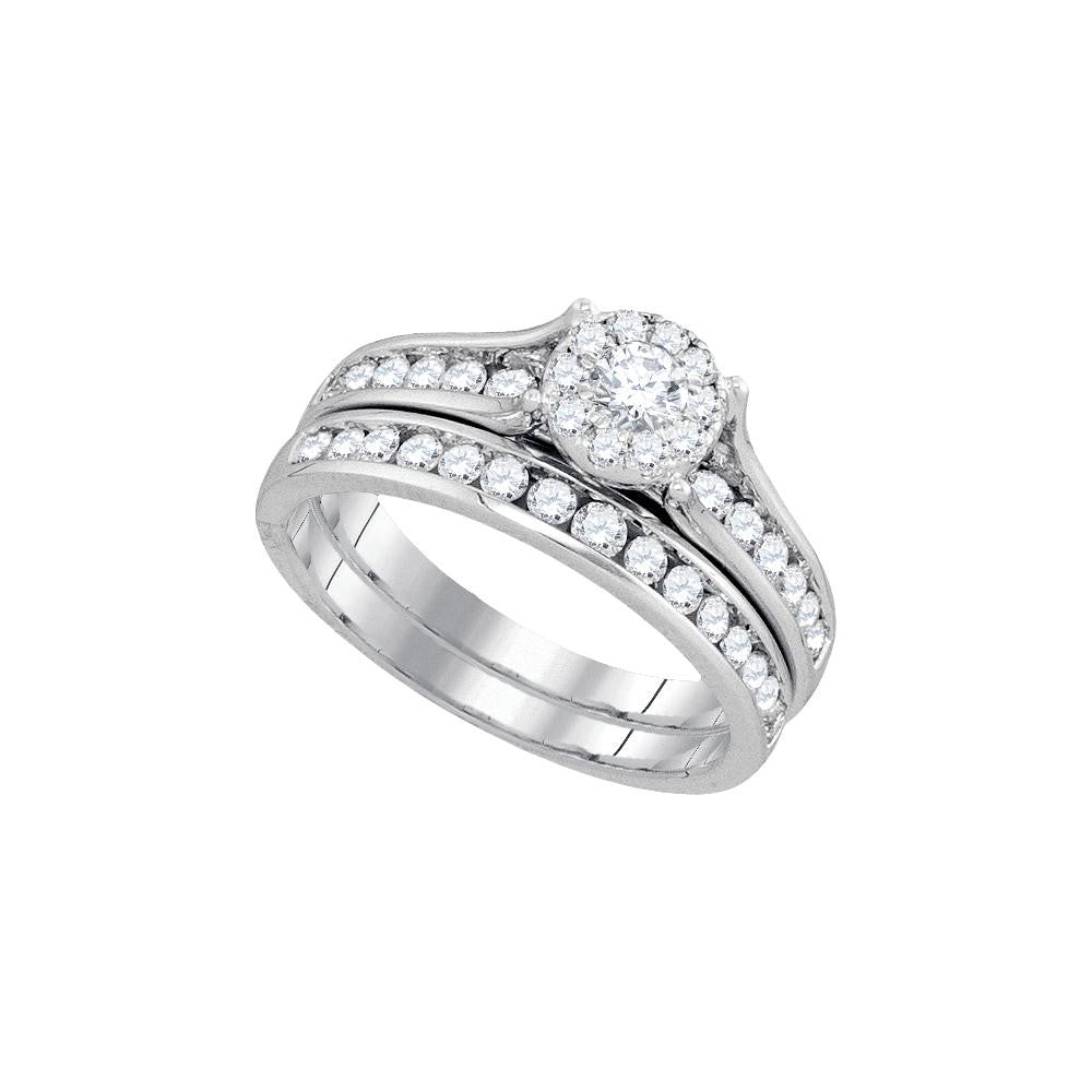 1 CTW-Diamond 1-5CT-CRD BRIDAL SET