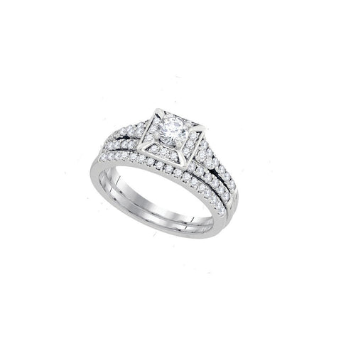 1 CTW-Diamond 1-3CT-CRD BRIDAL SET