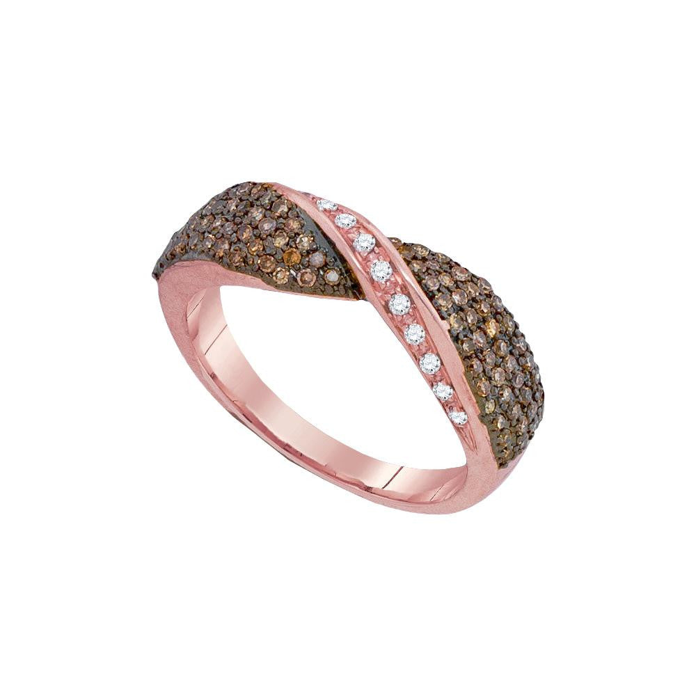 1-2CTW-Diamond FASHION BROWN BAND