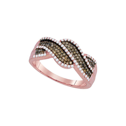 1-2CTW-Diamond FASHION BROWN RING