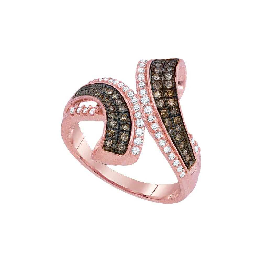 1-2CTW-Diamond FASHION BROWN RING