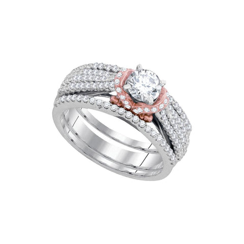 1 CTW-Diamond 1-2CT-CRD BRIDAL SET