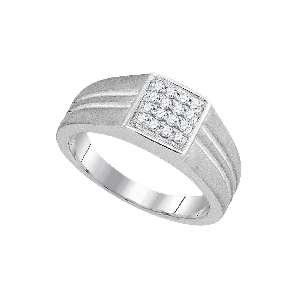 1-4CTW-Diamond MENS FASHION RING