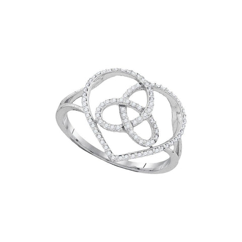 1-6CTW-Diamond HEART RING