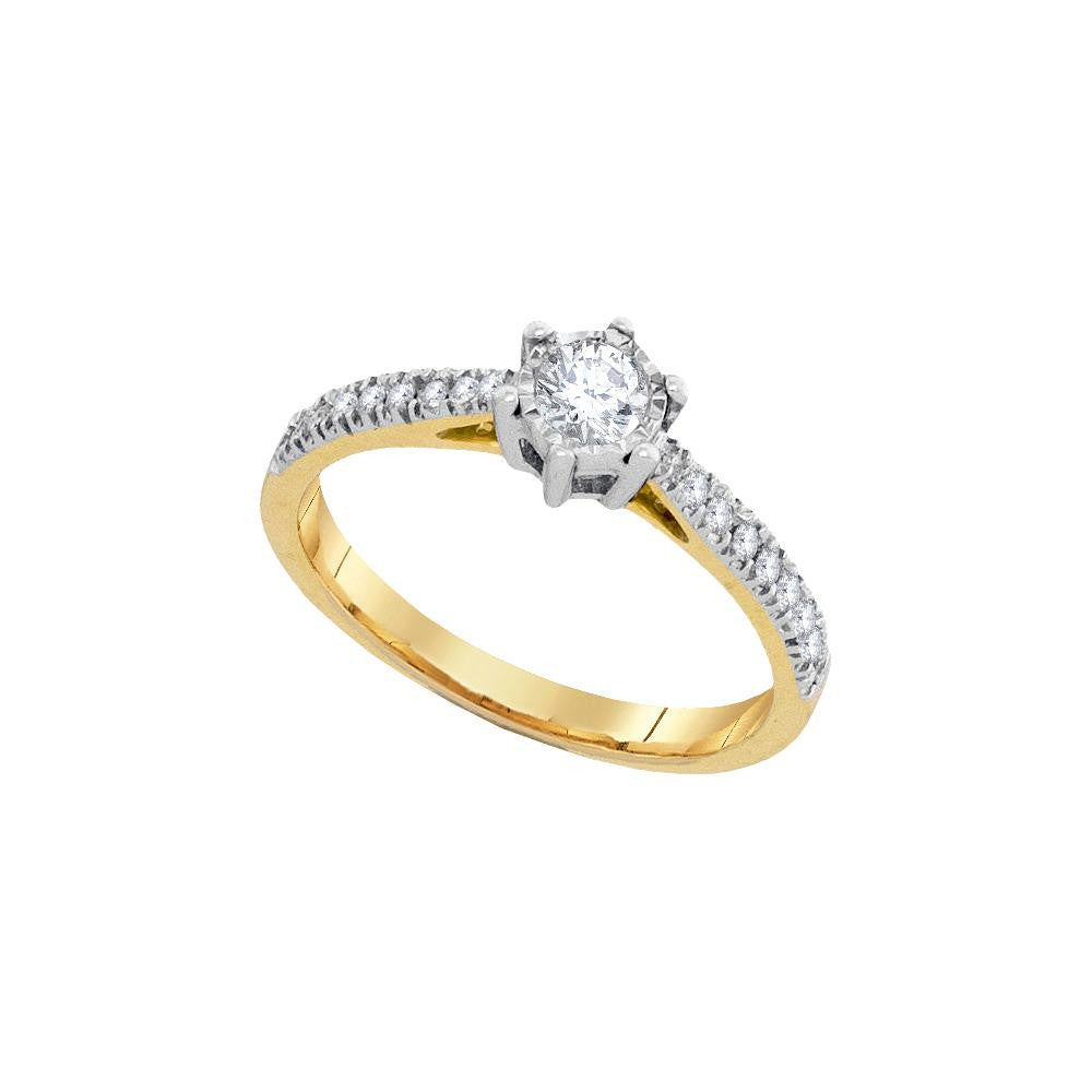 1-3CTW-Diamond 1-5CT-CRD BRIDAL RING