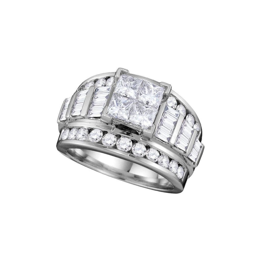 3.0CT-Diamond INVISIBLE RING